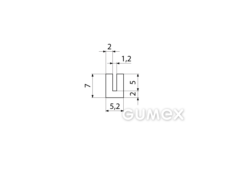 SILIKONPROFILE U-FORM